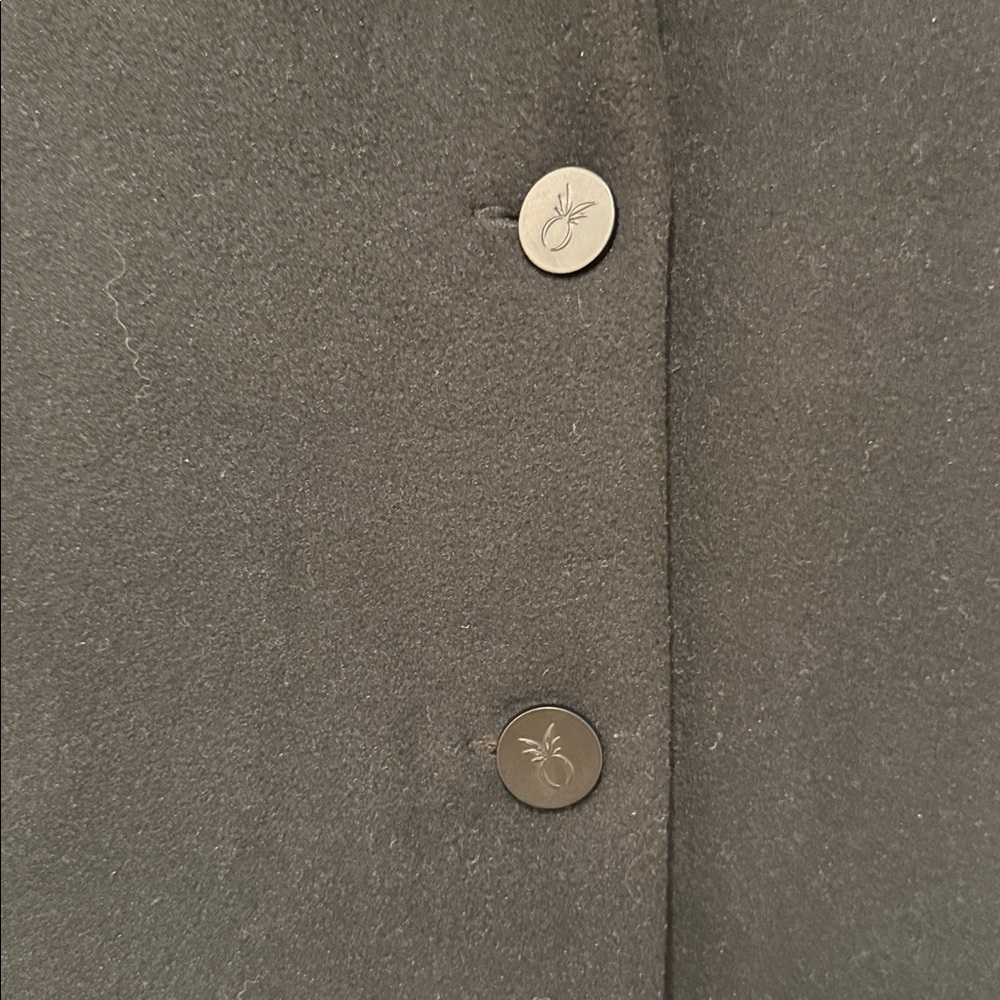 Dudley Stephens Classic Black Fleece Blazer Sz S - Picture 4 of 9